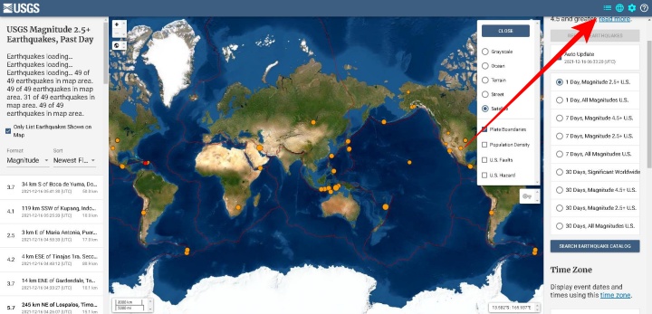 전세계-실시간-지진정보