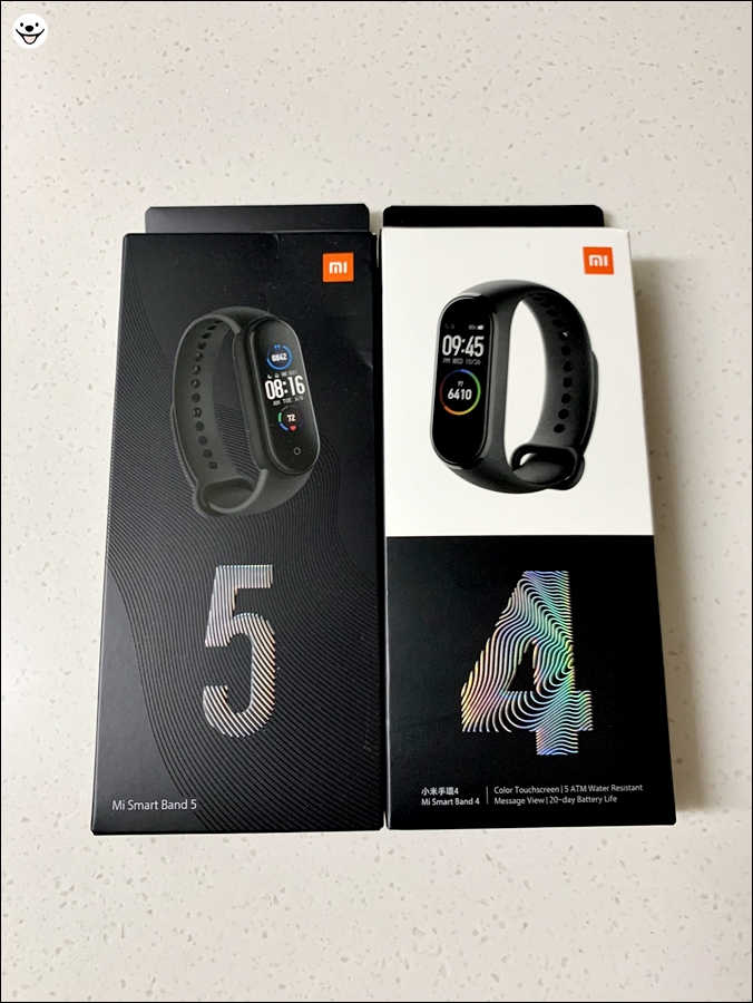  [Mi Smart Band] 샤오미 미밴드 5 한글 정발 & 미밴드 4와 외관 비교