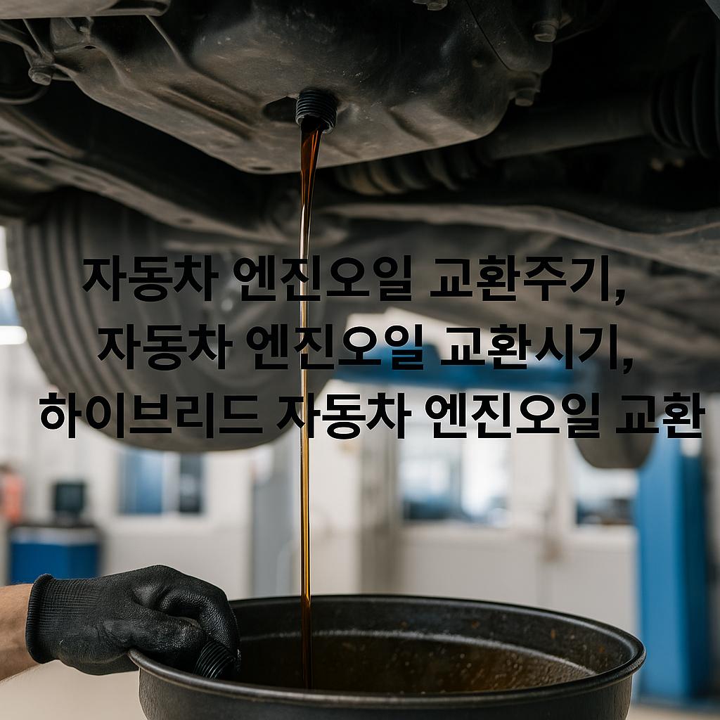 자동차 엔진오일 교환주기