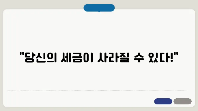 국세 소멸 바로 알아보기