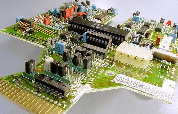 BASF Floppy Disk Drive PCB Detail