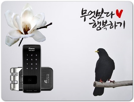  군포디지털보조도어락 가장얇다