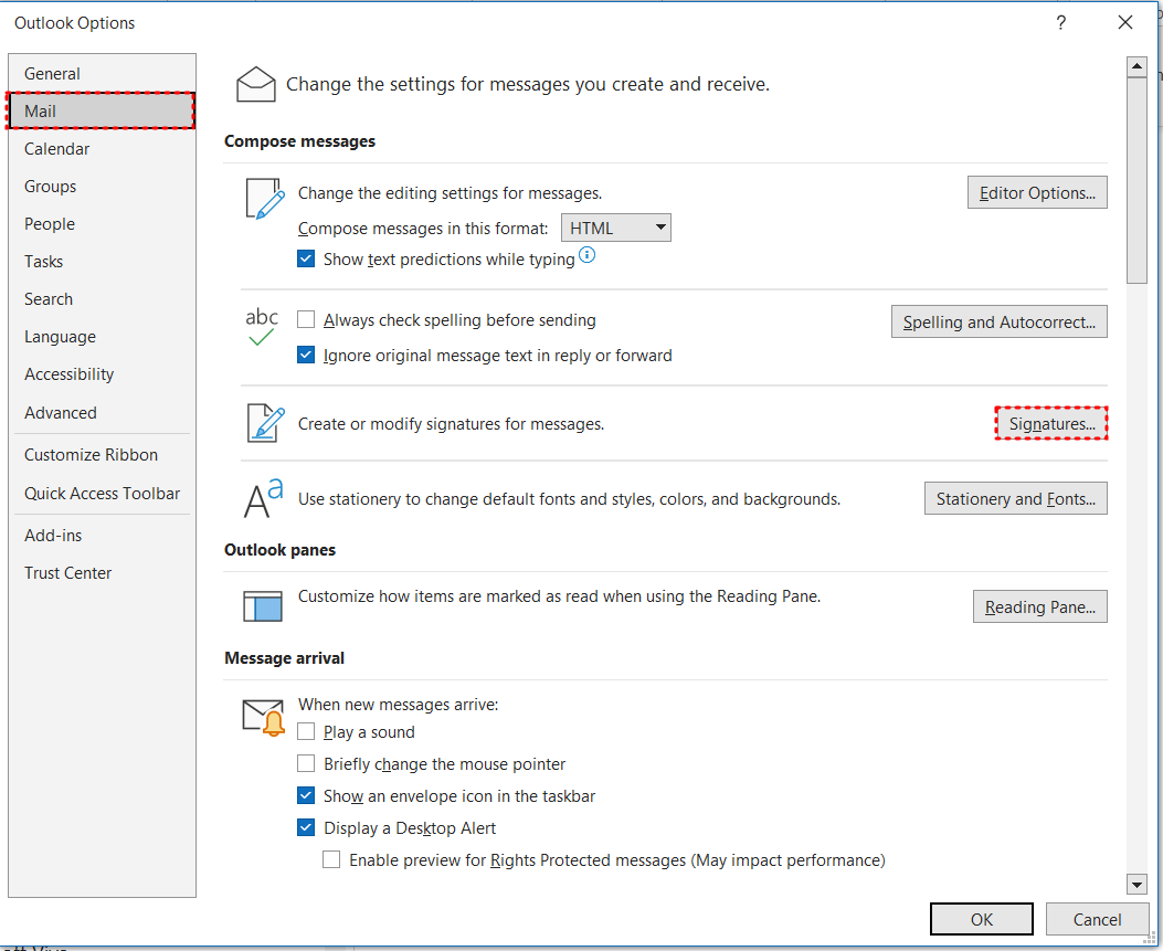 find-mail-option-by-clicking-file-and-options