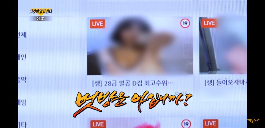  그것이 알고 싶다! 벗방 카르텔