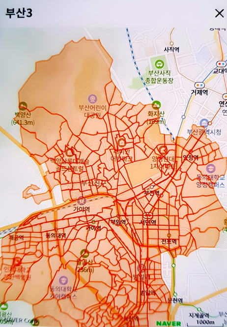 부산3캠프 배송지역2
