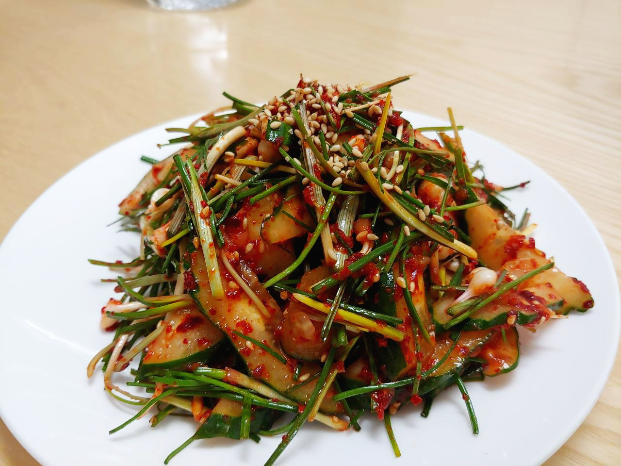  계절밥상 두번째 요리. 봄 달래 무침.