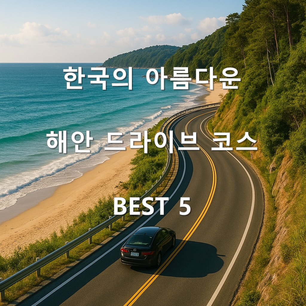 한국의 아름다운 해안 드라이브 코스 BEST 5