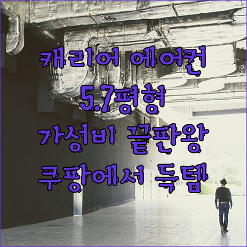 캐리어 5.7평 인버터 에어컨, 가성