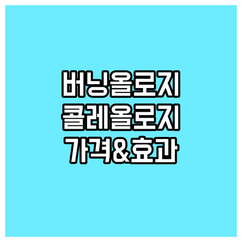 푸드올로지 다이어트.. 버닝올로지 티