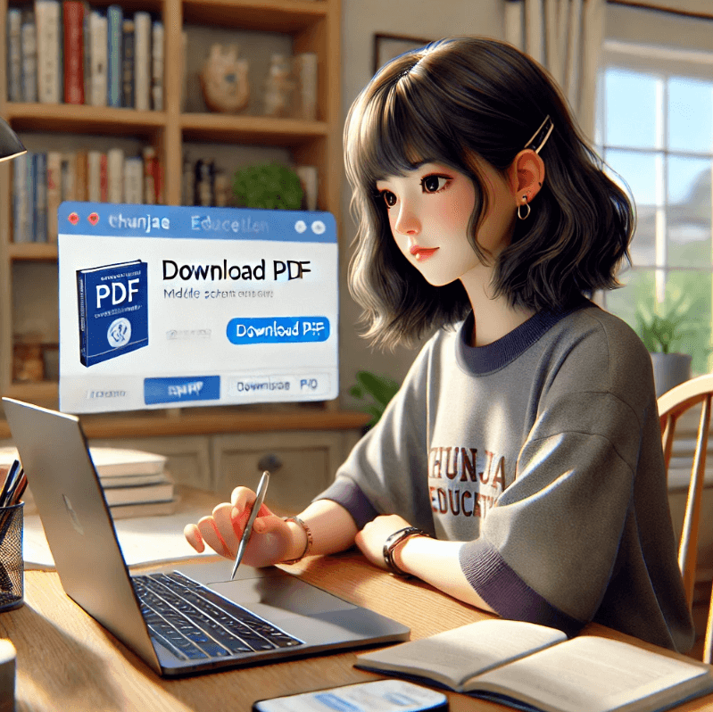 천재교육 교과서 PDF 무료 다운로드 방법