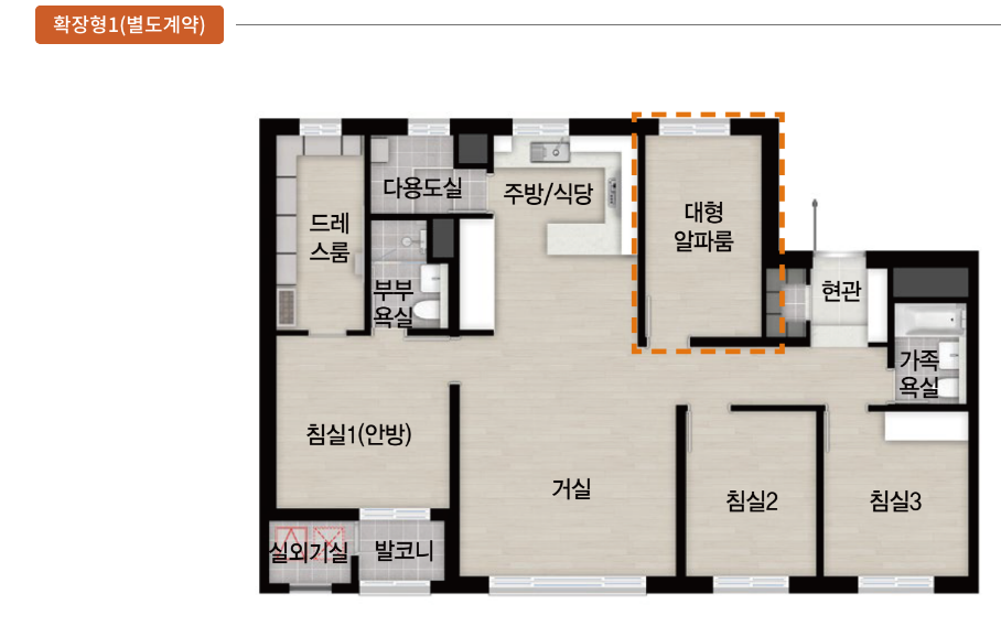 고덕자이센트로 33평 아파트 청약안내
