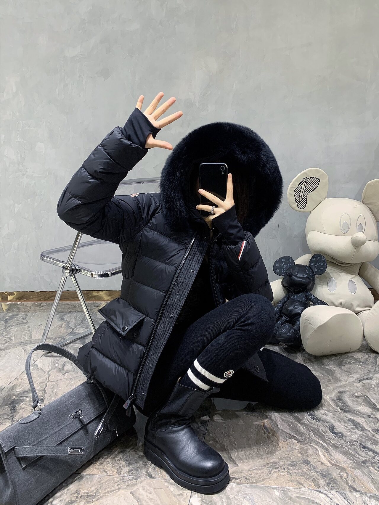  [MONCLER] 몽클레어 ARMONIQUE 다운 패딩 자켓 0981A5220253071999 (2 COLOR)