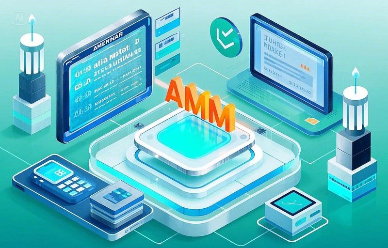 자동화 마켓 메이커(AMM) 도입 - &quot;스마트 유동성 공급, XRP 활용의 판도를 바꾸다