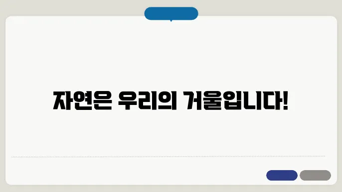 환경철학: 자연과 인간의 관계