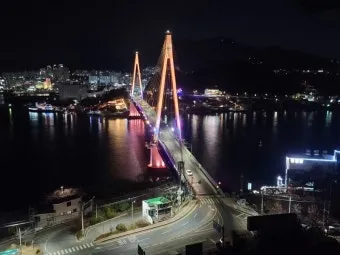 여수 돌산대교 야경 명소 BEST3 야경 명소 주차장 위치_17
