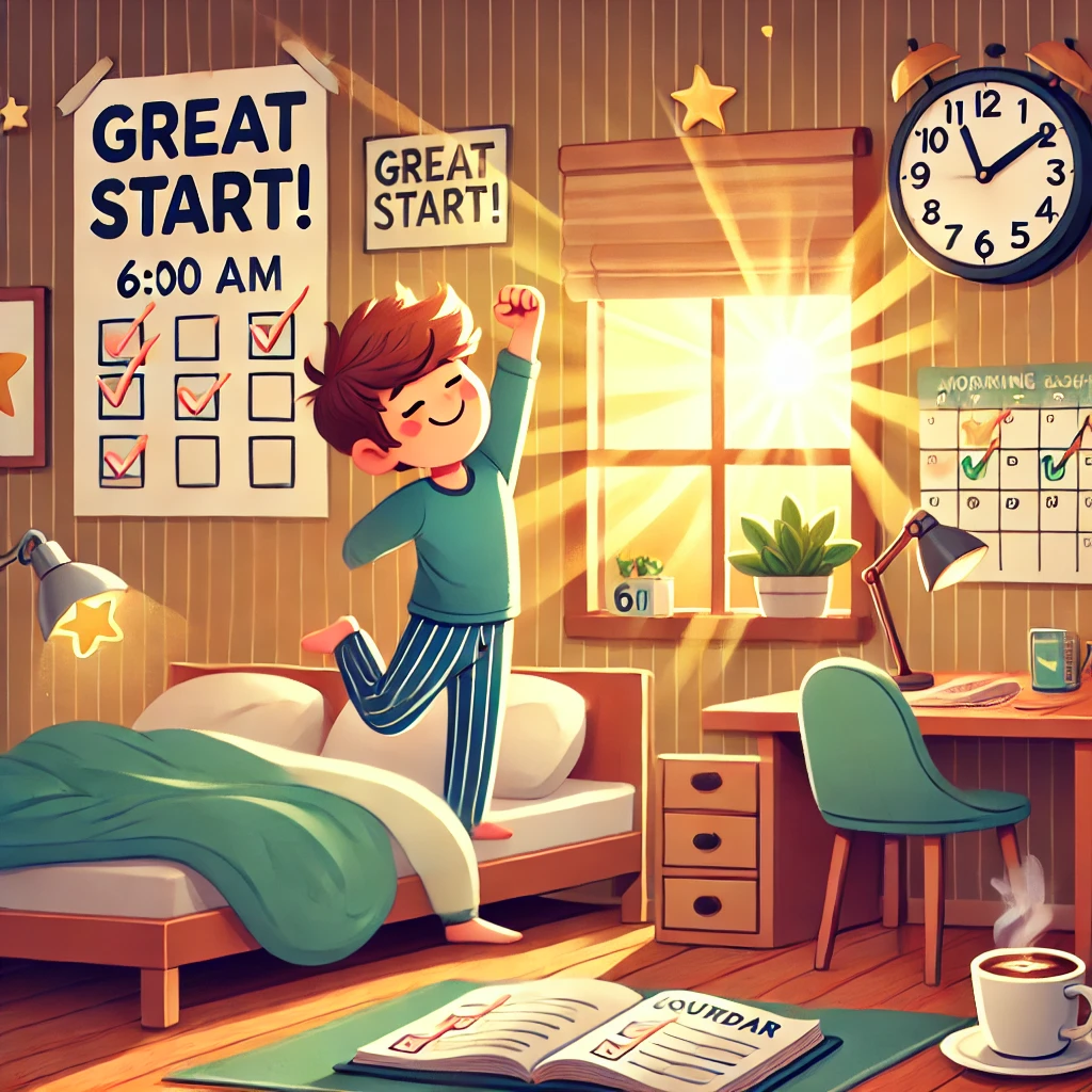 ⏰ 매일 같은 시간에 일어나는 습관, 정말 효과 있을까? 🌞