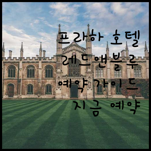 프라하 디자인 호텔 레드 앤드 블루 