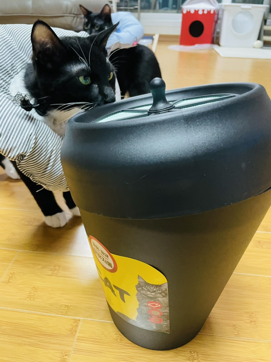 분변처리통 고양이배변냄새 없애고 처리해요! 리터락커 말고 데오큐브 고양이화장실 15