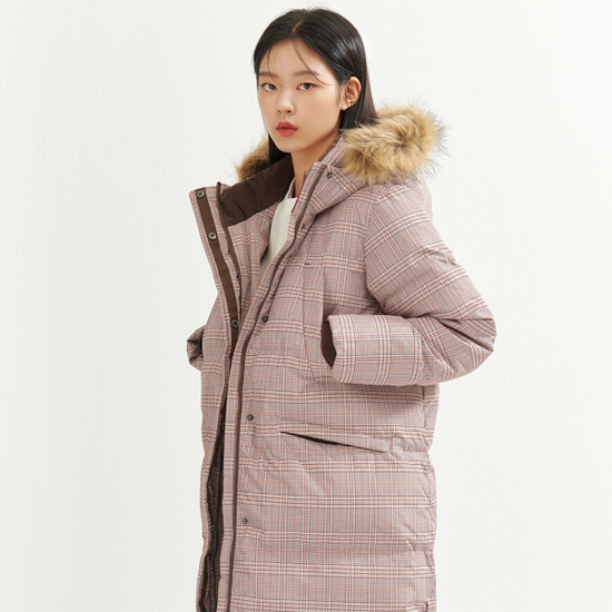 체이스컬트 여자 롱 다운점퍼