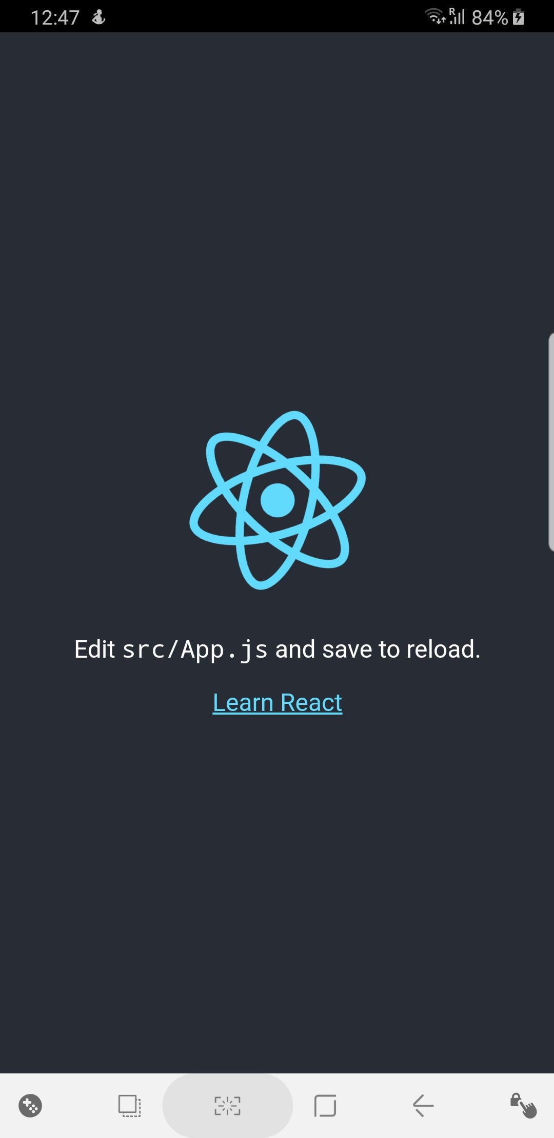 react cordova.js 설치