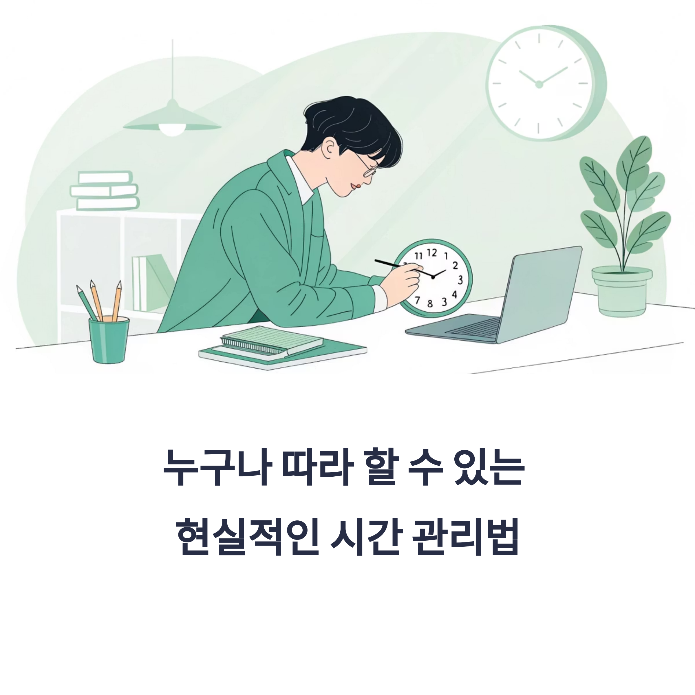 게으름 탈출! 누구나 따라 할 수 있는 현실적인 시간 관리법