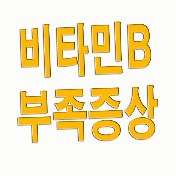 비타민B 부족증상