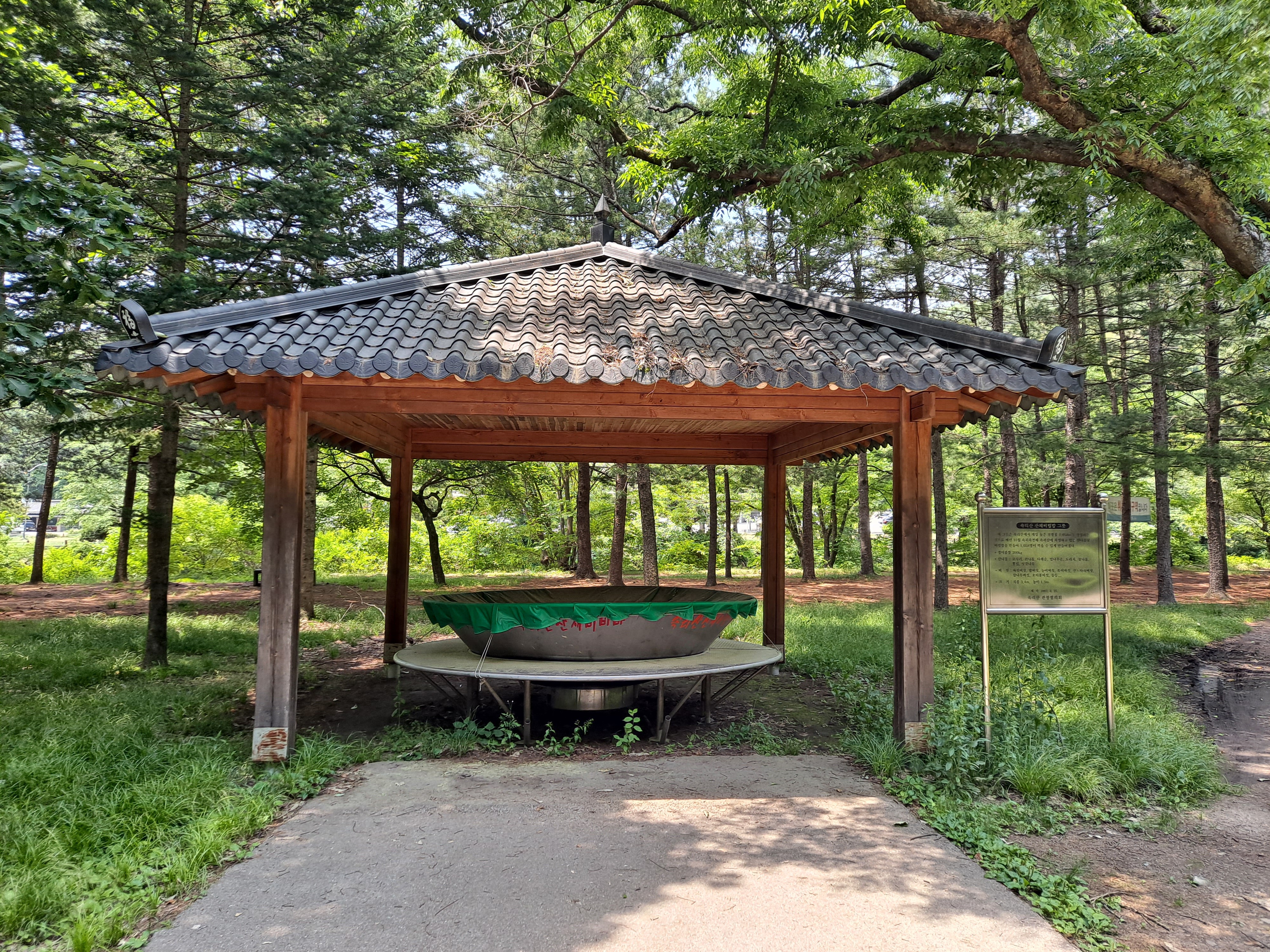  보은 속리산 산채비빔밥 그릇