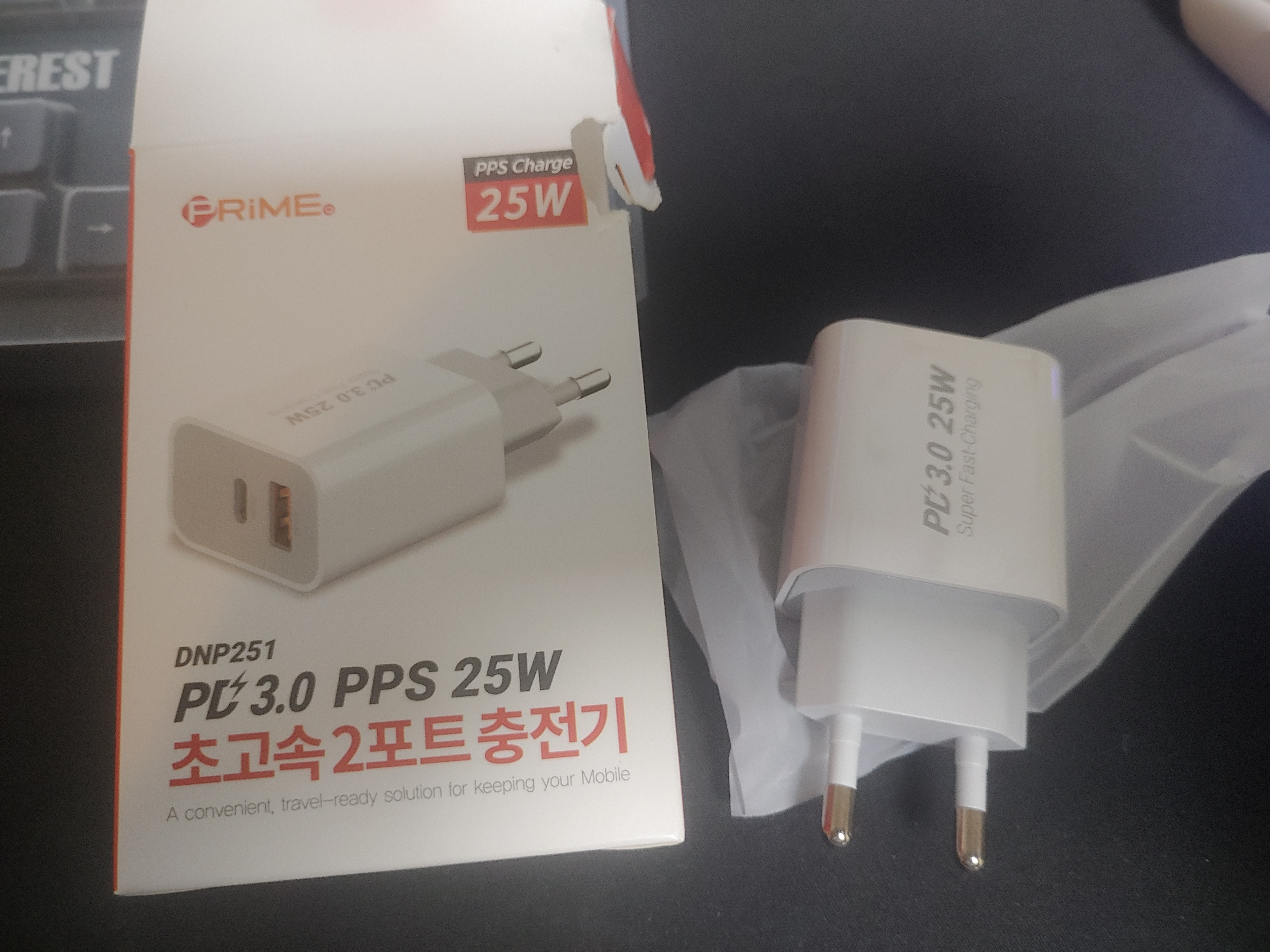  C타입 PD 듀얼 25W 초고속 충전기 내돈내산 리뷰