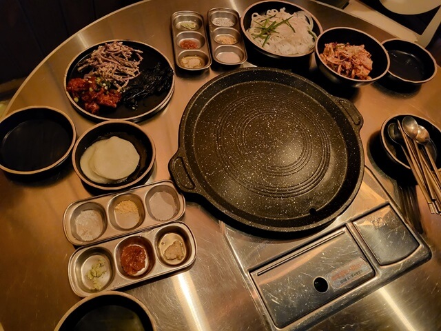 로아누의 기본찬 세팅