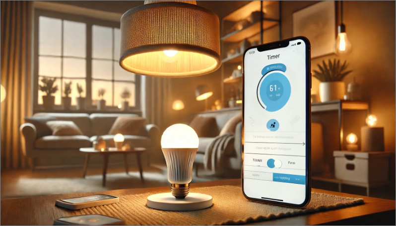 스마트 조명 타이머 설정 방법 및 효과