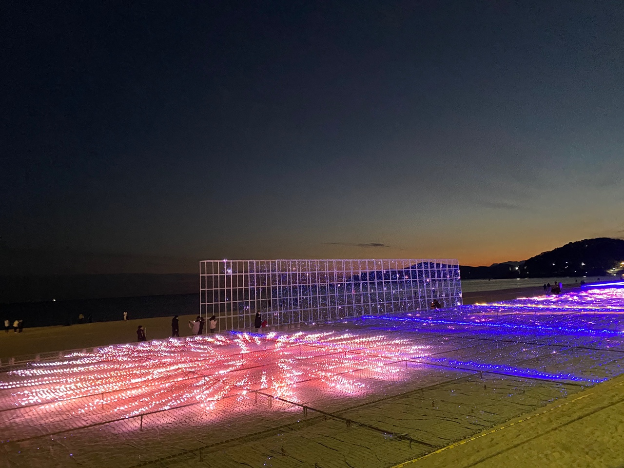 해운대 빛축제 모습(2)