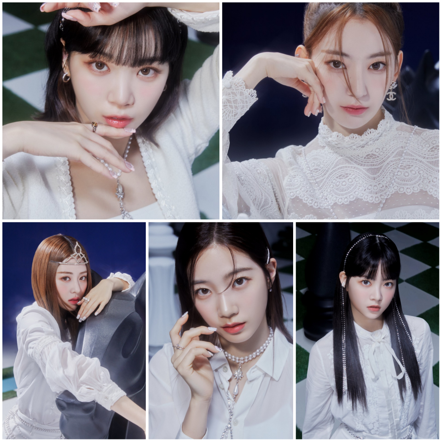  르세라핌 일본데뷔 'FEARLESS' 컨셉 맴버들 사진