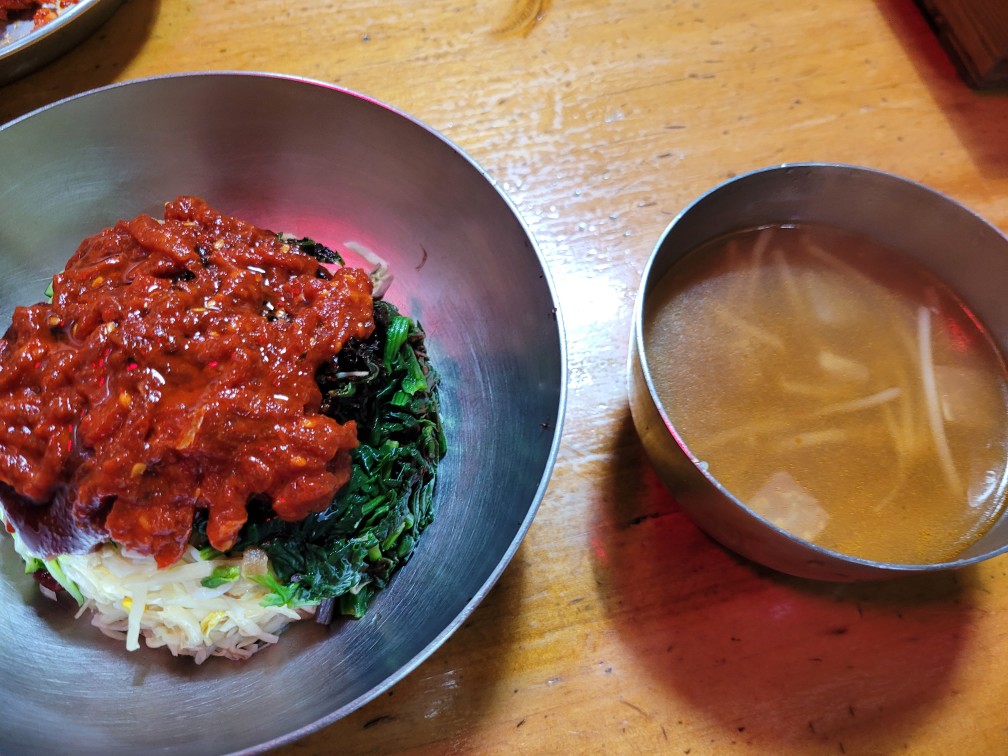 육회비빔밥이 일품인 진주맛집 중앙시장 제일식당