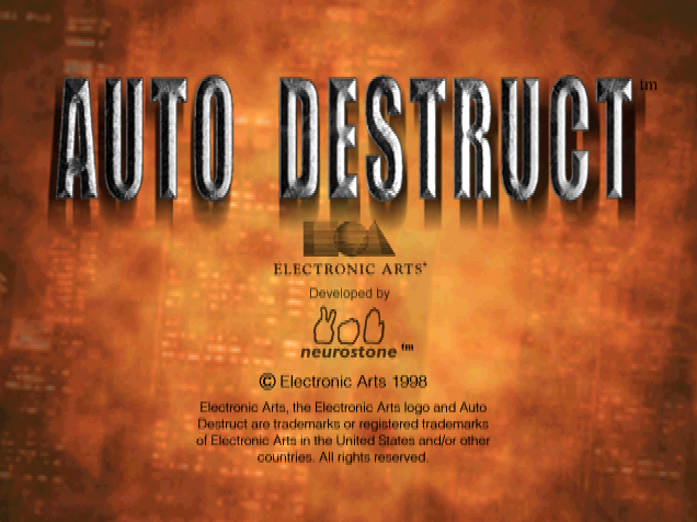  Electronic Arts - 오토 디스트럭트 북미판 Auto Destruct USA (플레이 스테이션 - PS - iso 다운로드)