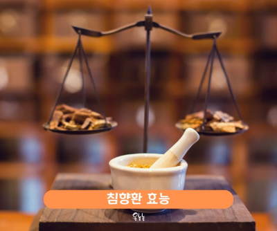 침향환 효능