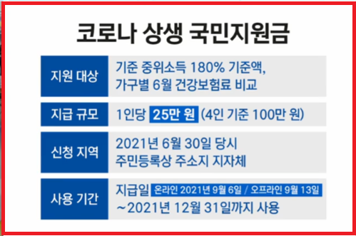 국민지원금 신청 국민지원금 신청