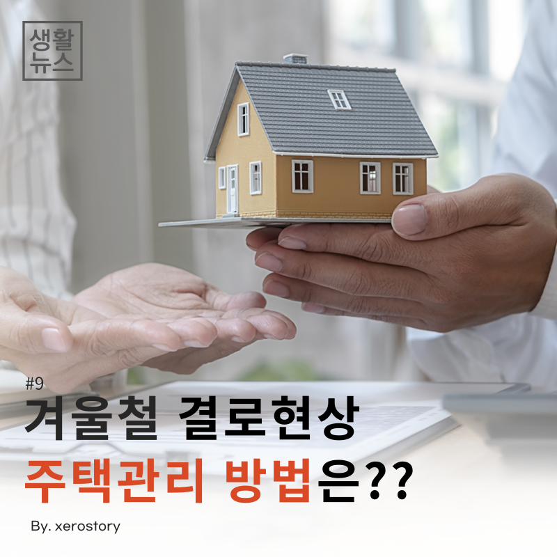  생활건강#9 겨울철 결로현상 주택관리 방법은??