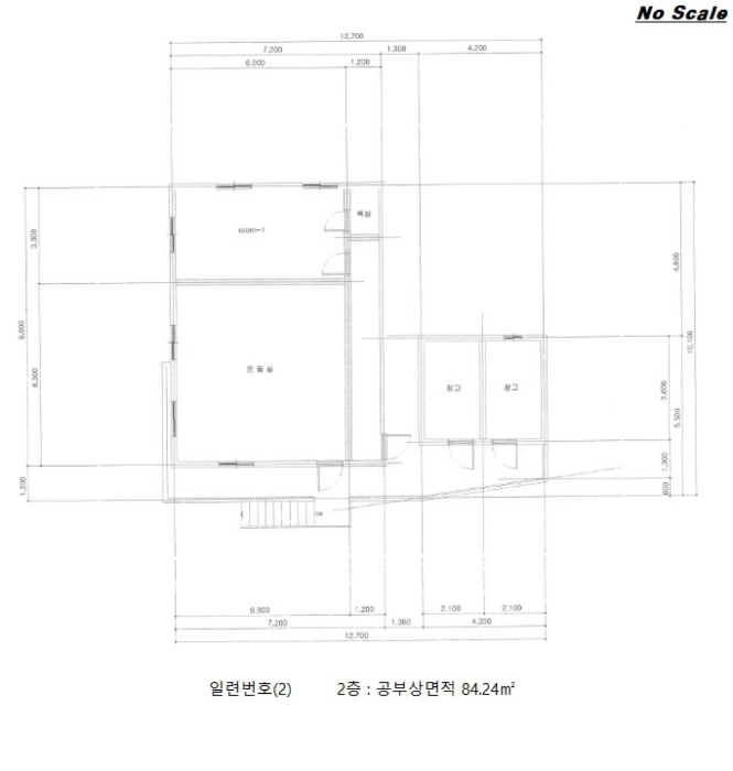 강릉지원2022타경31244 내 부 구 조 도