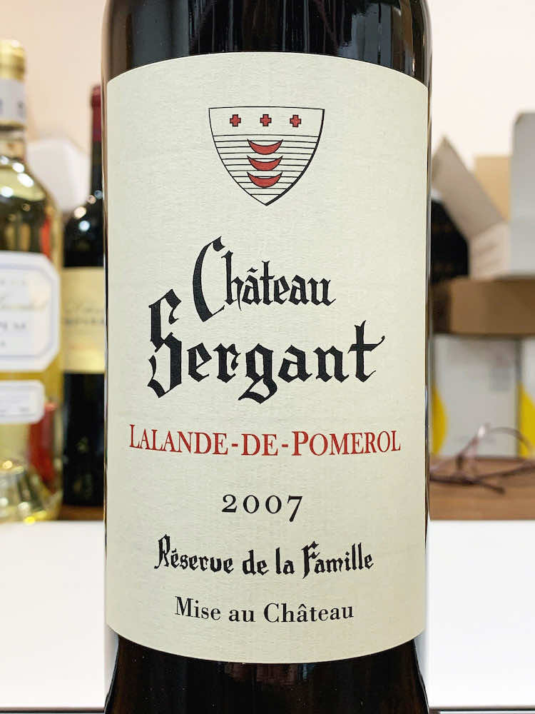 Ch&acirc;teau Sergant 2007