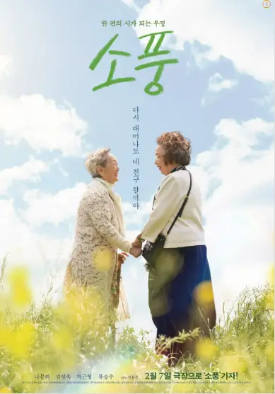 영화 '소풍' 포스터, 나문희와 김영옥이 열연했다