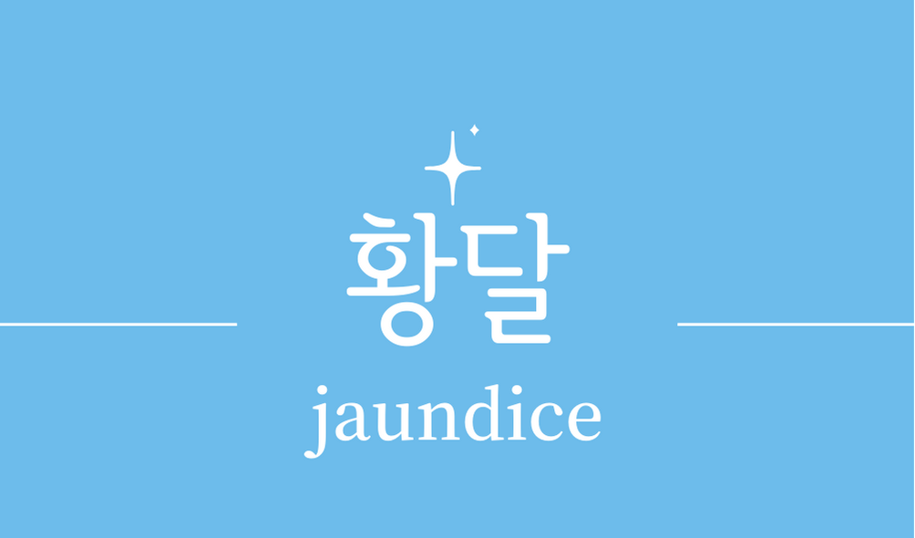 &#39;황달(jaundice)&#39;