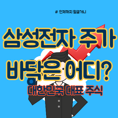  삼성전자 주가 이 곳이 바닥!?