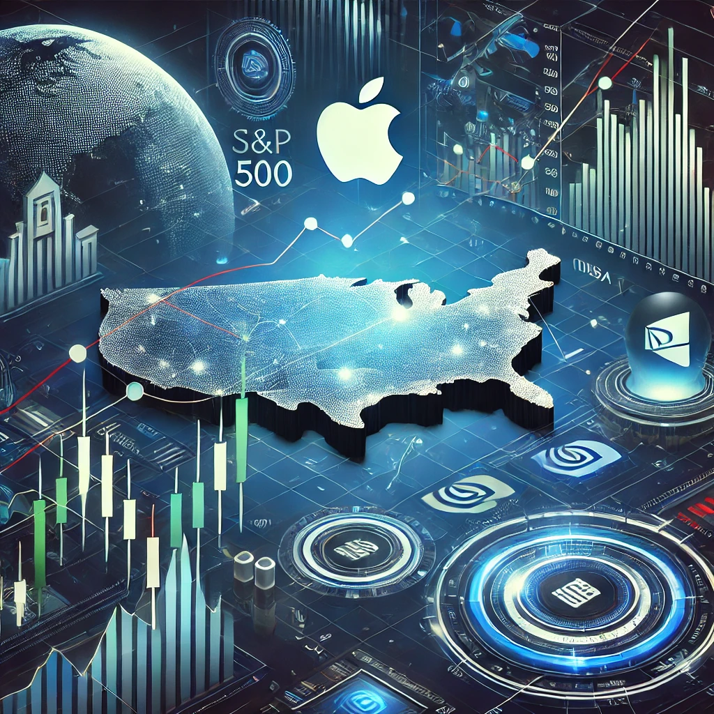S&amp;P500 지수 편입 종목 및 맵 확인