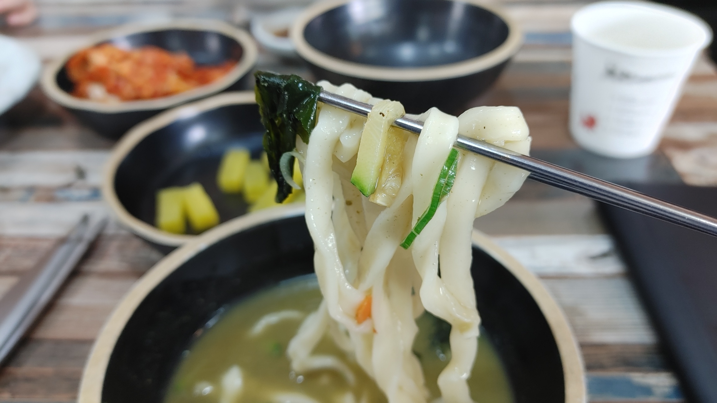 배말칼국수김밥 본점 거제 장승포