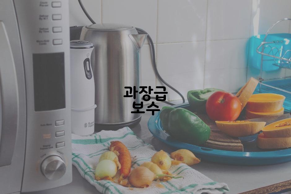 과장급 보수