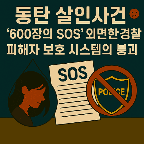 동탄 살인사건, ‘600장의 SOS’ 외면한 경찰… 피해자 보호 시스템의 붕괴-썸네일이미지
