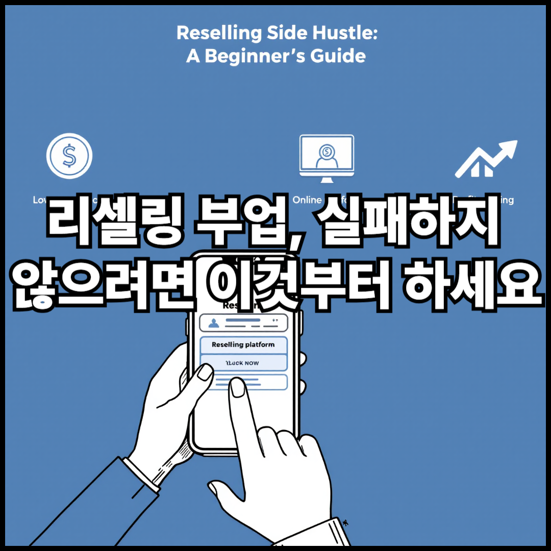 리셀링 부업