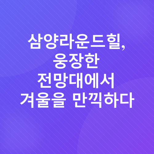 강릉 대관령 당일치기 여행_5