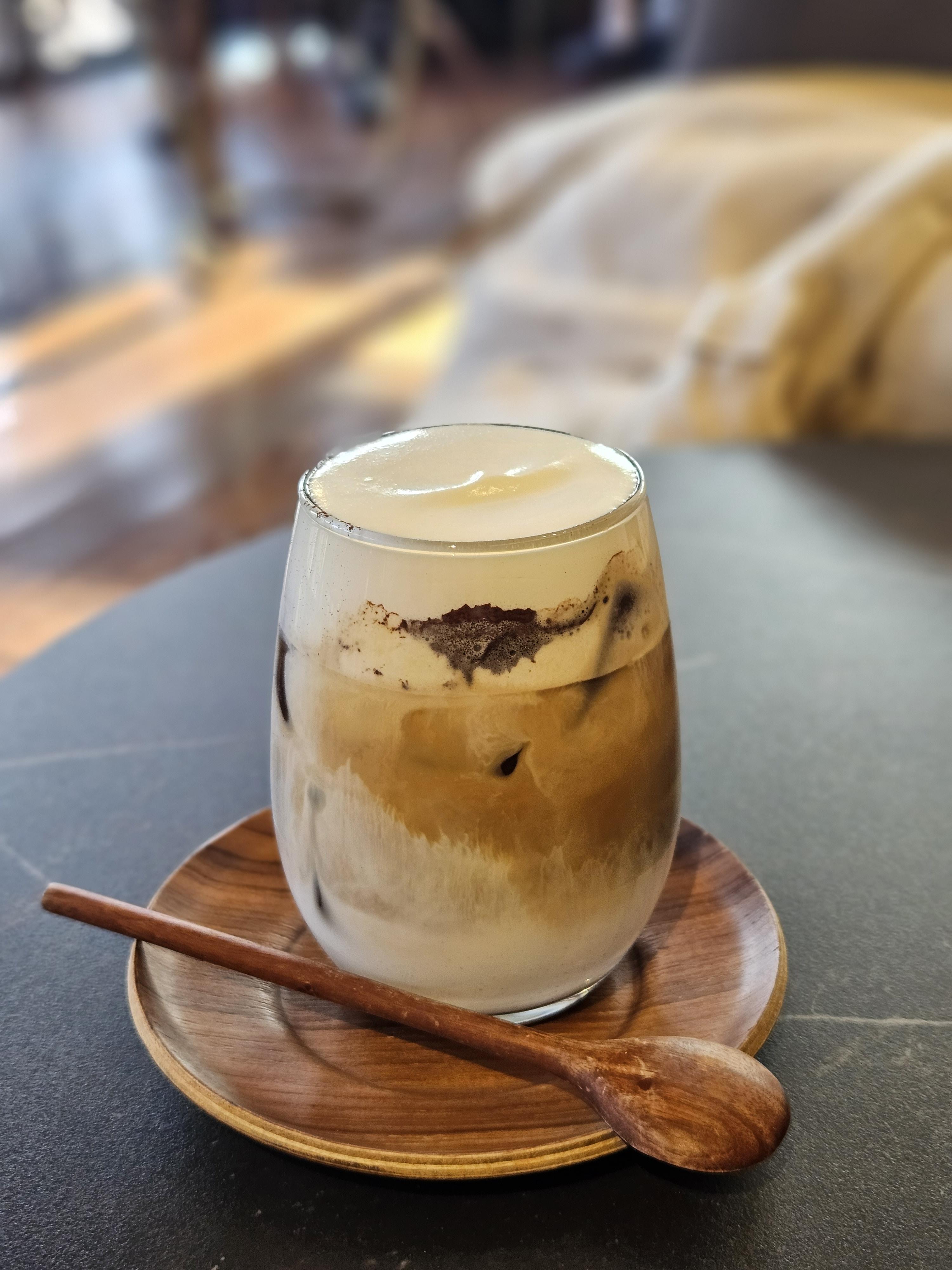 일산맛집_피콕그린_카페라떼
