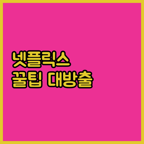 넷플릭스 싸게 보는법? 프리미엄 요금